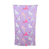 Luxury Soft Printed Cotton Baby Bath Towels